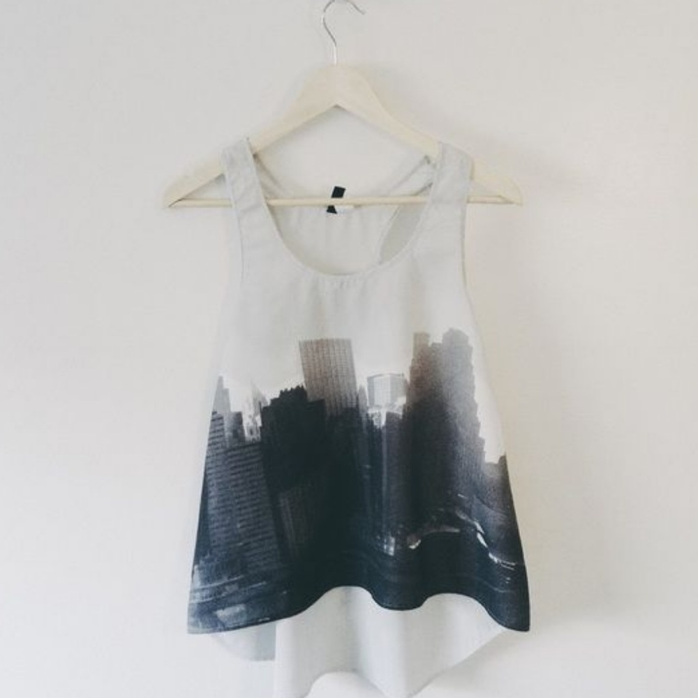 🍭 3 FOR $10 🍭 city skyline tank